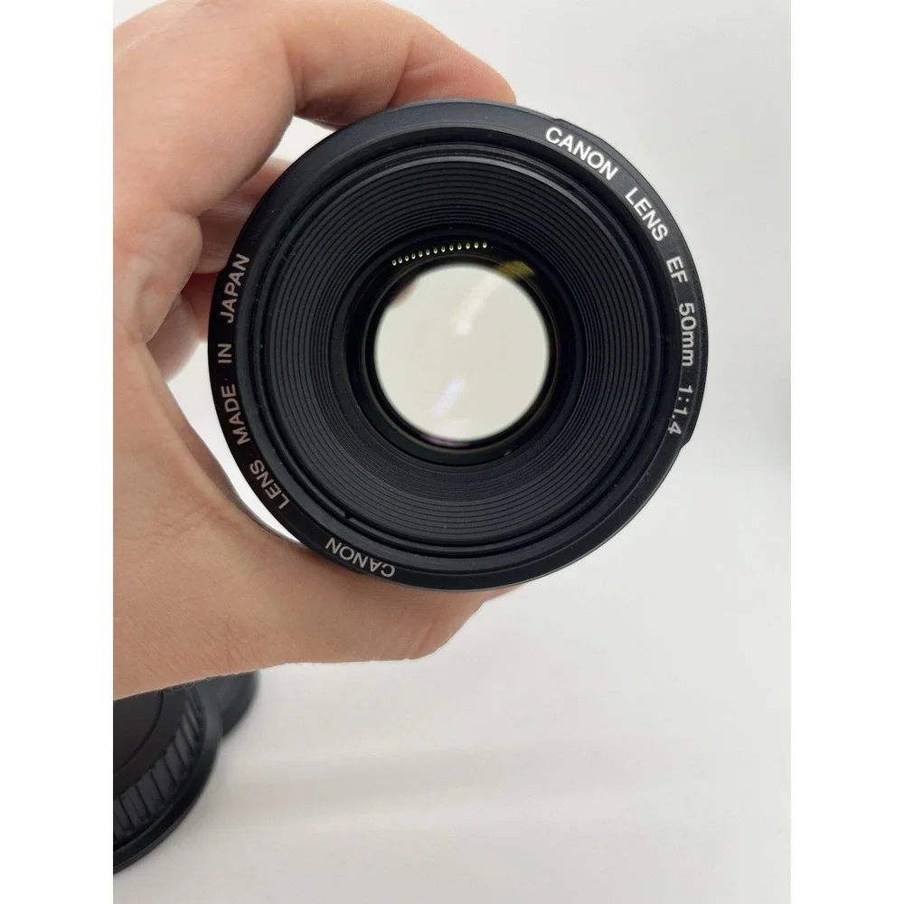 Canon EF 50mm f/1.4 USM Lens Untested